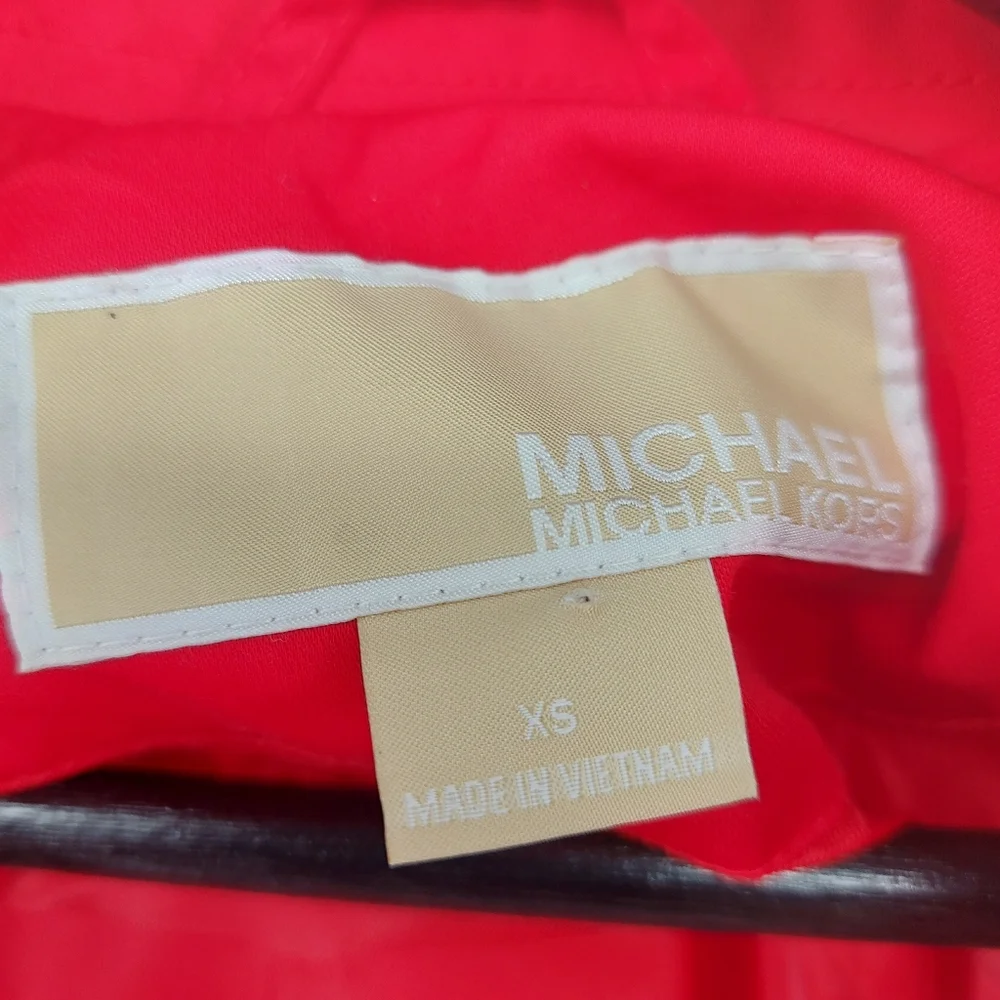 Michael Michael Kors Red Trench Size XS - Picture 6 of 11